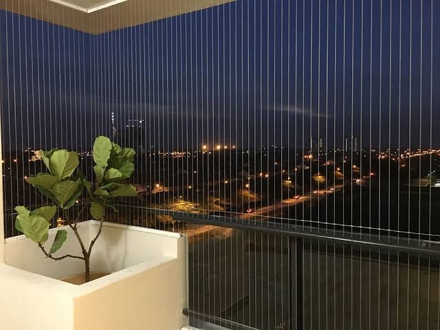 Additional balcony grill installation